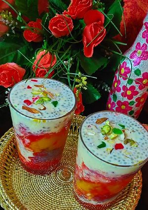 A picture of Custard Falooda.