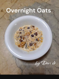 Foto resep Overnight Oats 🍇🍌🍎🍓