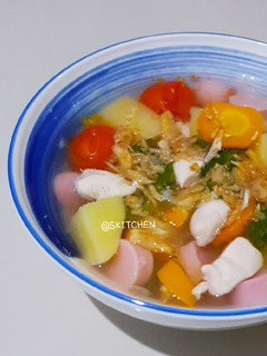 Foto resep Sup Ayam Sosis (No MSG)