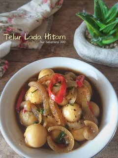 Foto resep Telur Puyuh Lada Hitam
