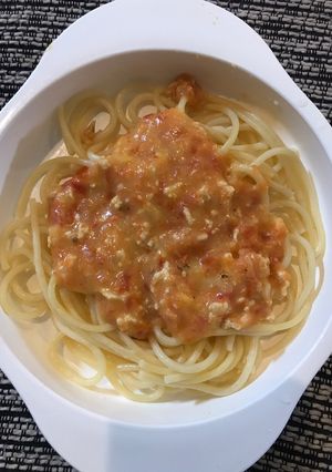 Foto resep Mpasi 14 bulan Spaghetti bolognese (homemade)