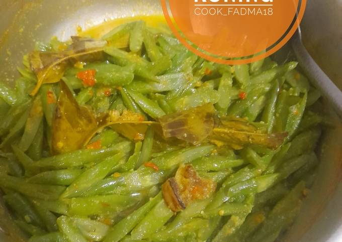 Ternyata ini lho! Resep gampang membuat Buncis bumbu kuning/kunyit  sempurna