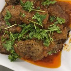A picture of Gola Kabab karhai.