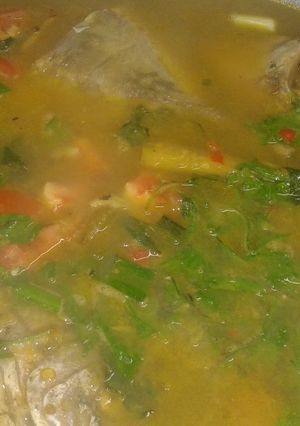 Foto resep Sop Ikan Bawal Asam Pedas