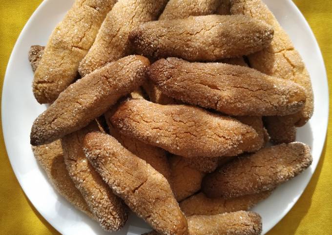 Французское печенье дамские пальчики с орехами и сахаром простой рецепт пошаговый