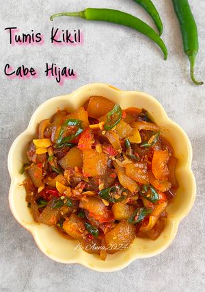 Foto resep Tumis Kikil Cabe Hijau