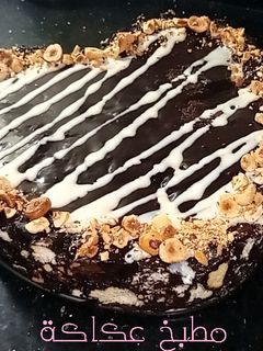 صورة لوصفة كيكة البسكويت _ Lazy cake