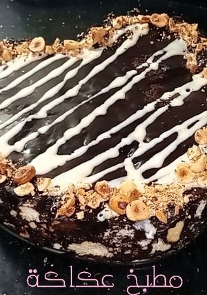 صورة لوصفة كيكة البسكويت _ Lazy cake