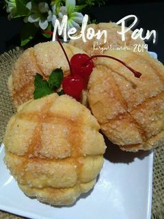 Foto resep Melon Pan