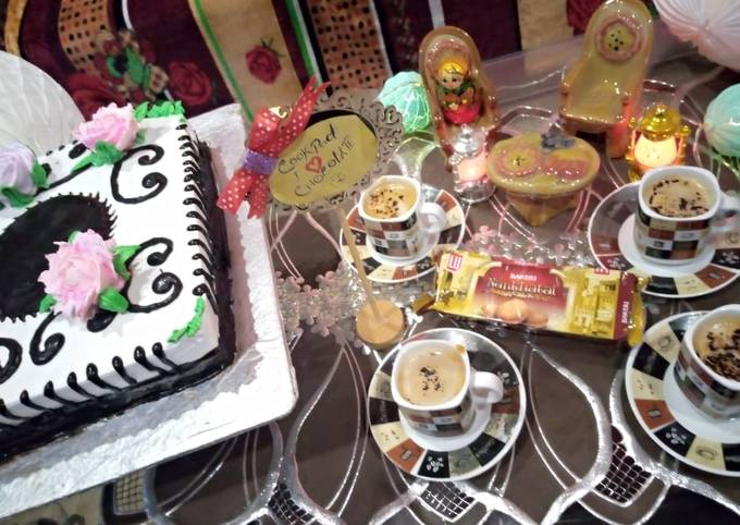 Recipe of Speedy Chocolate Cream Cake