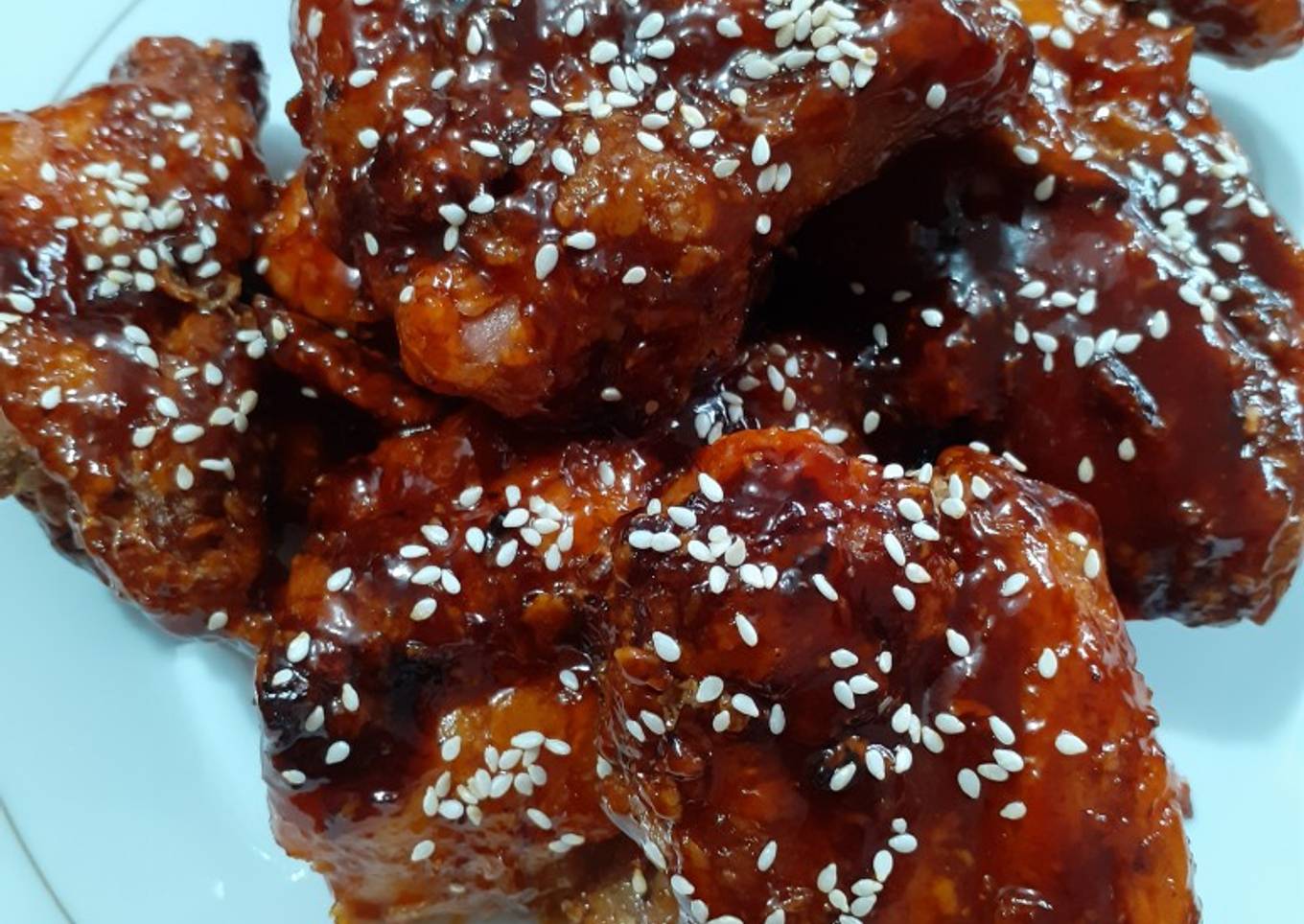 Yangnyeom Chickin (Korean Spicy Chicken)