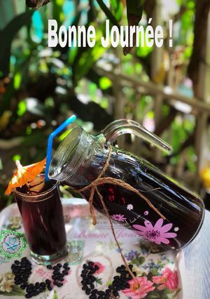 Hình của món Trà đậu đen giảm cân kiểu Nhật.