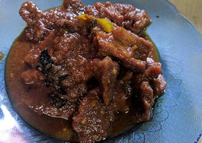 Rendang Daging Sapi