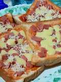 Pizza roti tawar