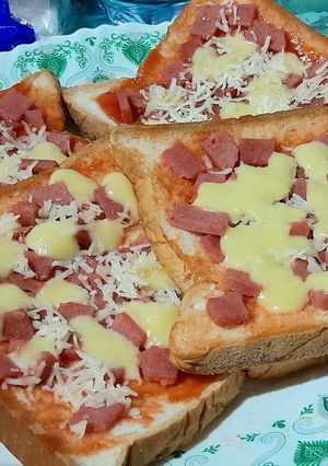 Foto resep Pizza roti tawar
