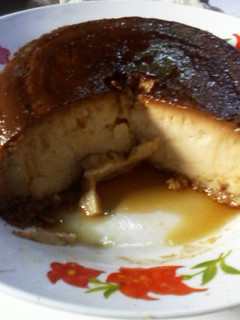 Una foto de Flan de leche
