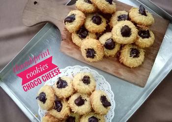 Resep Populer Thumbprint cookies choco cheese Sedap