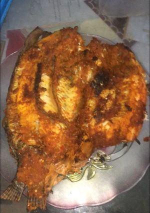 Foto resep Gurame Bakar Bumbu Padang