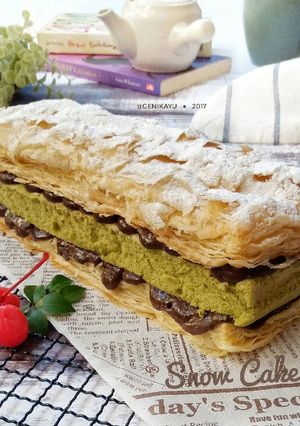 Foto resep Matcha Snow Cake Kekinian
