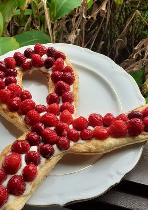 Une photo de Ruban d'Octobre aux Framboises