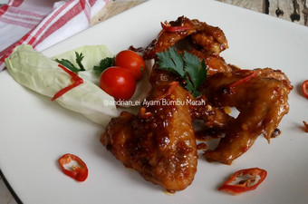 Anti Ribet, Buat Ayam Bumbu Merah Rempah Enak Dan Mudah