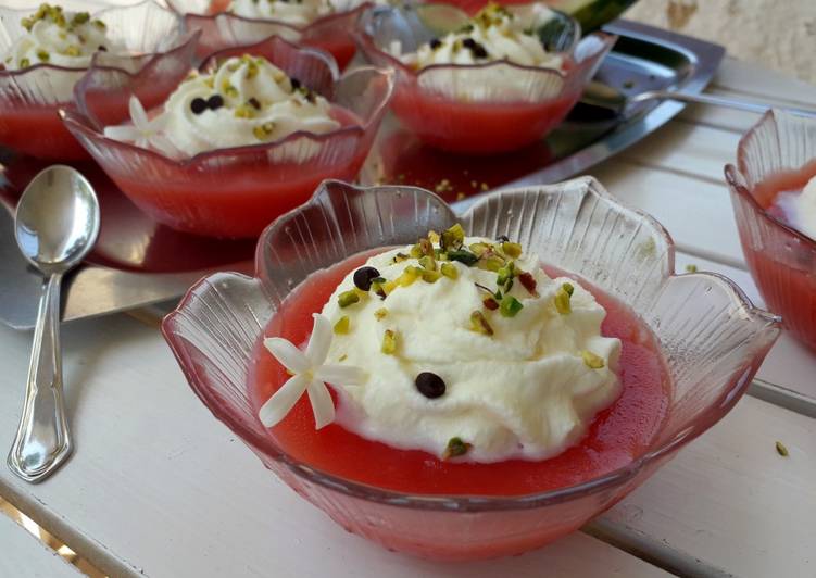 Gelo di anguria o di "mellone"