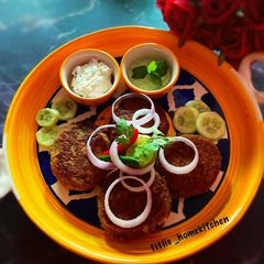 A picture of No Oil Shikumpuri Kabab.