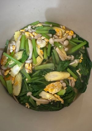 Foto resep Bok Choy Soup