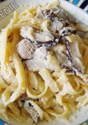 Foto resep Resep Fettuccine Carbonara