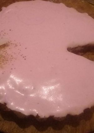 Una foto de Tarta merengada!!!💯🍓🍓🍓