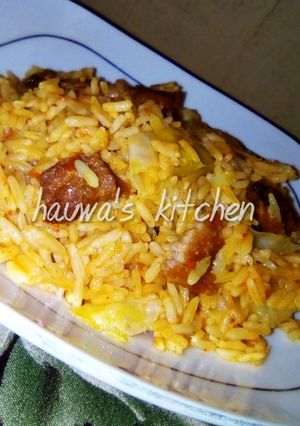 A picture of Simple jollof rice.