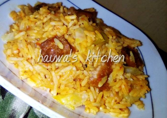 Simple jollof rice