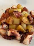 Octopus and potato salad