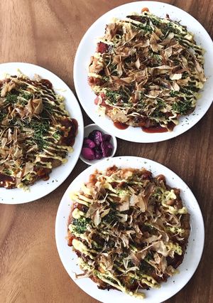 Foto resep Okonomiyaki (Kansai Style)