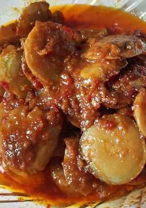 Foto resep Semur Jengkol Pedas