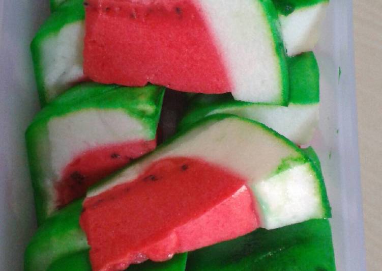 Resep Puding semangka, Bikin Ngiler
