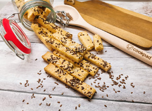 "Ál-leveles" sós rudacskák glutén, tej és tojásmentesen recept fotója