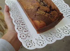 Una foto de Budín marmolado, receta que no falla
