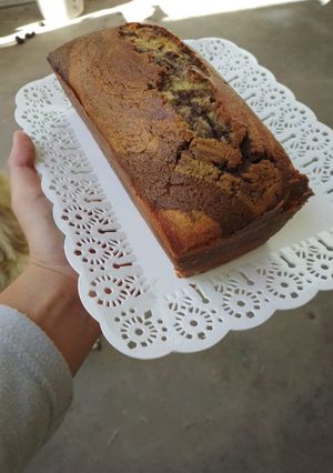 Una foto de Budín marmolado, receta que no falla
