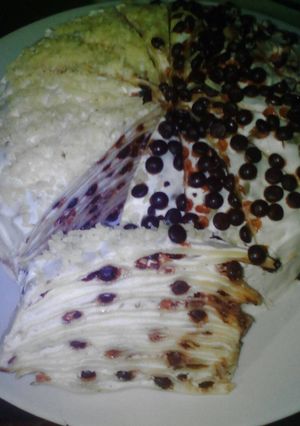 Foto resep Cheese mille crepes
