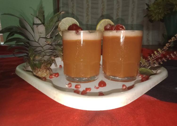 Simple Way to Make Favorite Pineapple pomegranate lemonade