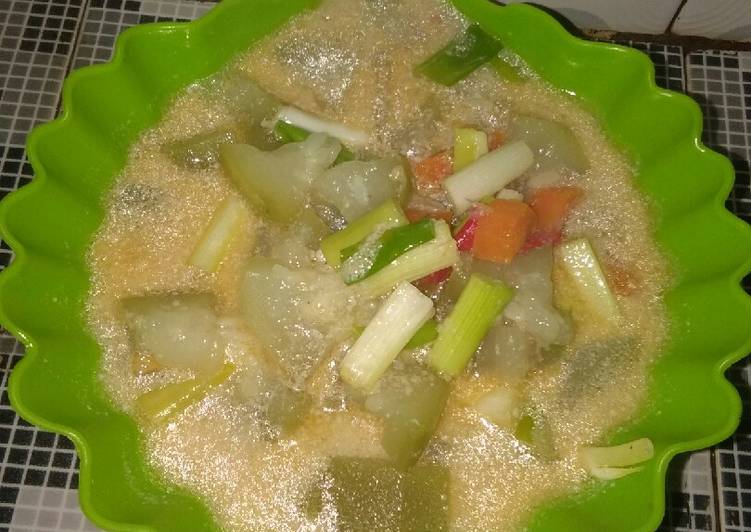Resep Sayur santan labu parang Anti Gagal