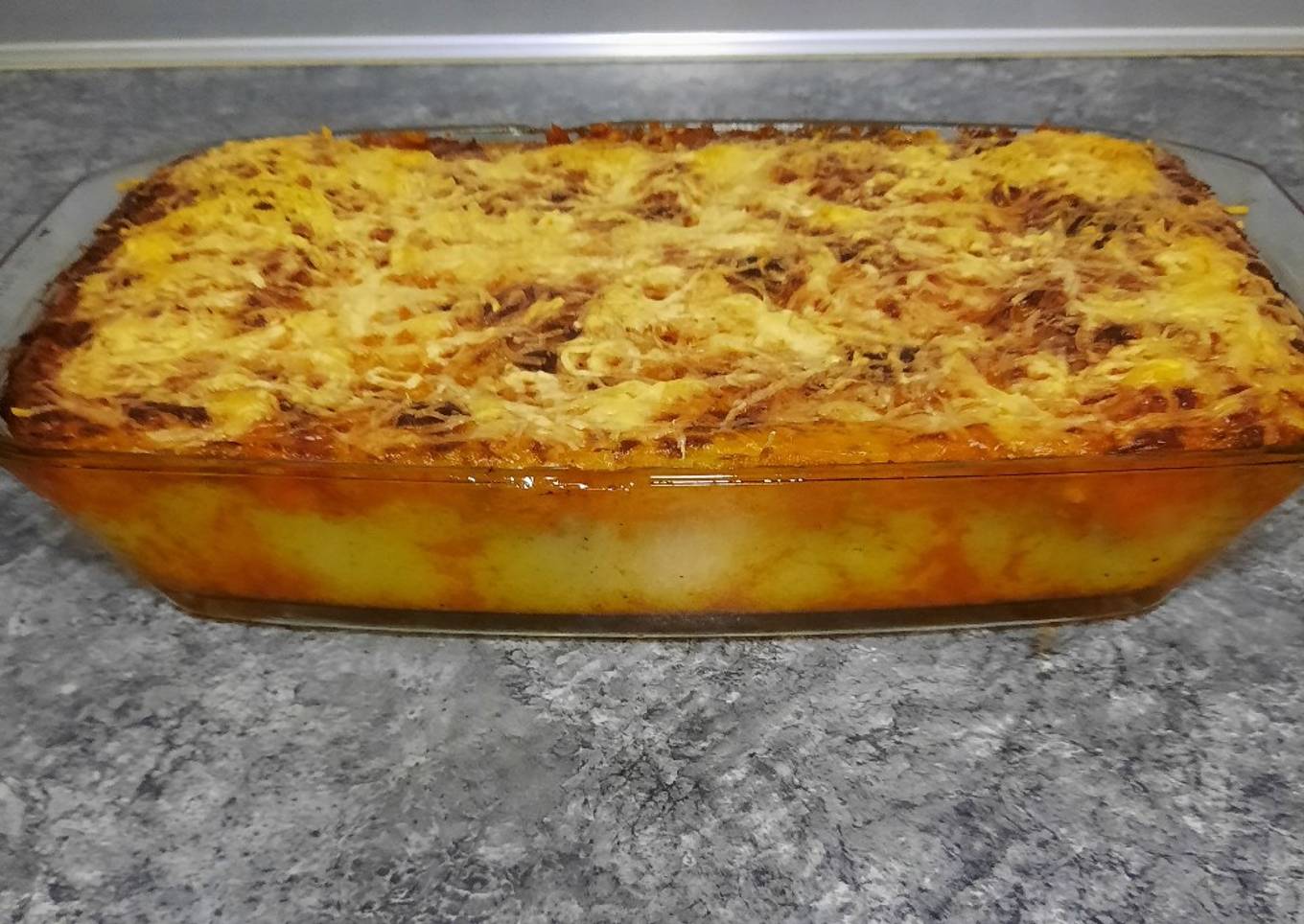 Pastel de Carne Picada y Patata