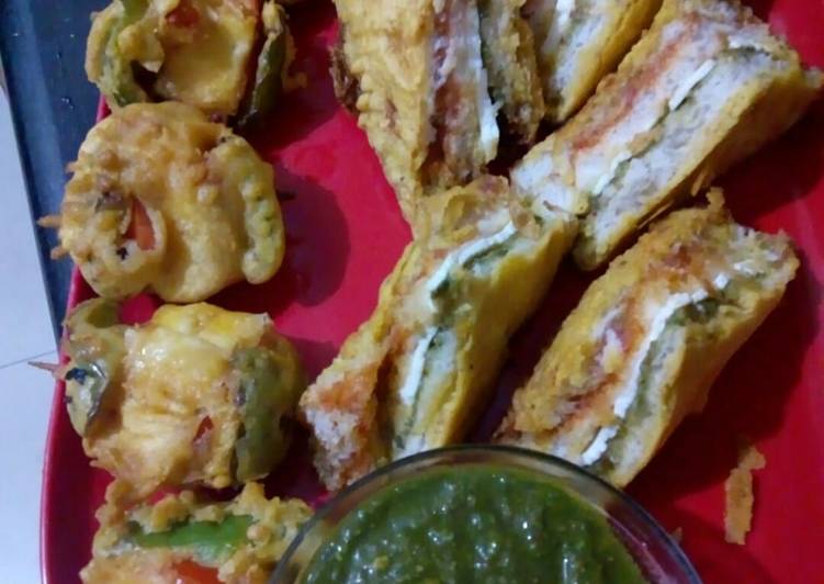How to Make Favorite Tricolour bread pakora