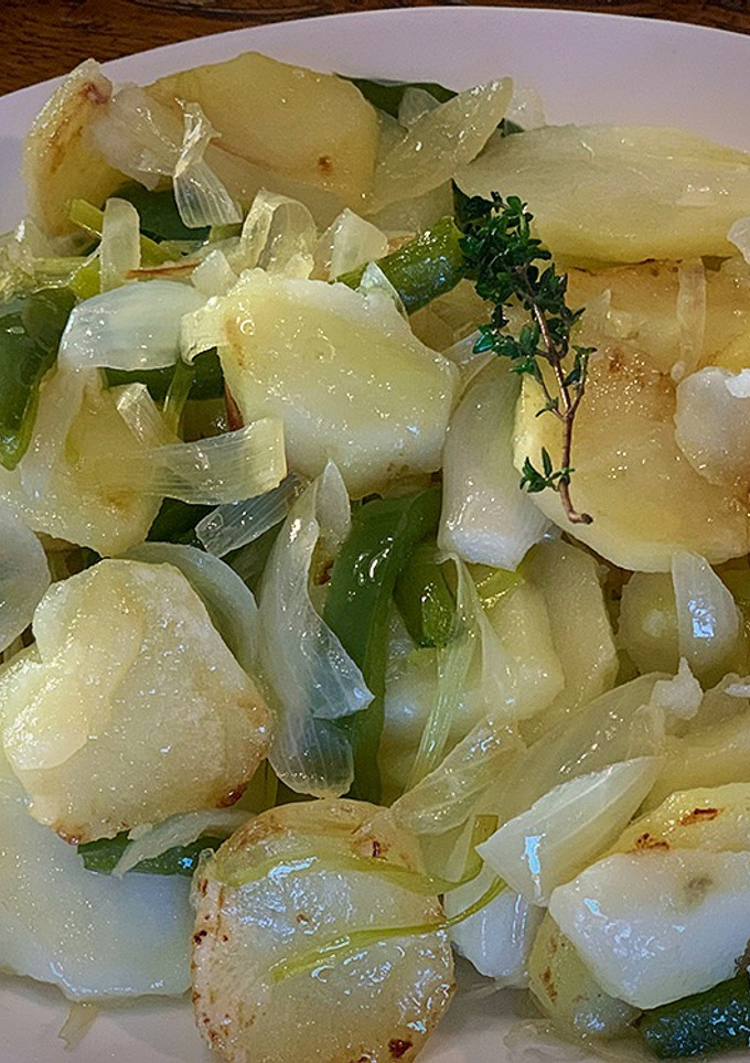 Una foto de Patatas a lo pobre