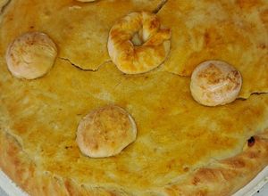 Una foto de Empanada gallega de Semana Santa, como la hacía mi mamá, gallega de pura cepa!!