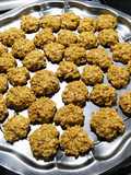 Galletitas light de avena con banana y coco