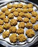 Galletitas light de avena con banana y coco
