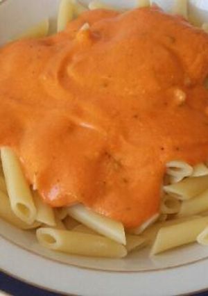Una foto de Salsa de tomate y nata para pasta