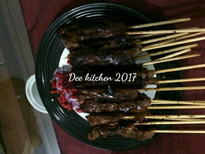 Ini dia! Resep  bikin Sate ayam bumbu kecap yang enak